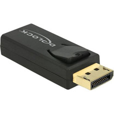 Delock Adapter AV Delock DisplayPort - HDMI czarny (65571)