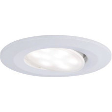 Paulmann RECESSED LUMINAIRE CALLA LED 6W 530LM CIRCULAR PIVOTING 4000K IP65 230V WHITE MATT