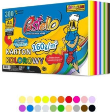 Pastello Karton A4 300k. PASTELLO 160g MIX 20kol. Pastello