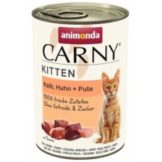 Animonda Carny Kitten Veal Chicken Turkey - wet cat food - 400g