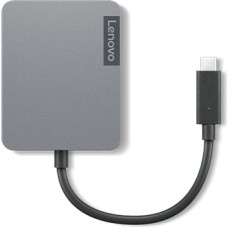 Lenovo 4X91A30366 interface hub USB 2.0 Type-C Grey