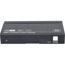 Vivolink HDMI switcher 3x1 4K@60Hz