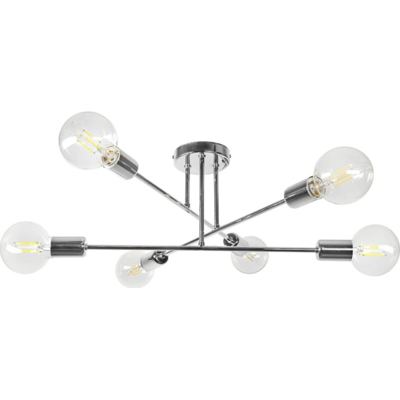 Orno Lampa wisząca Orno SOLO 6P E27, lampa wisząca, max. 6x60W, chrom