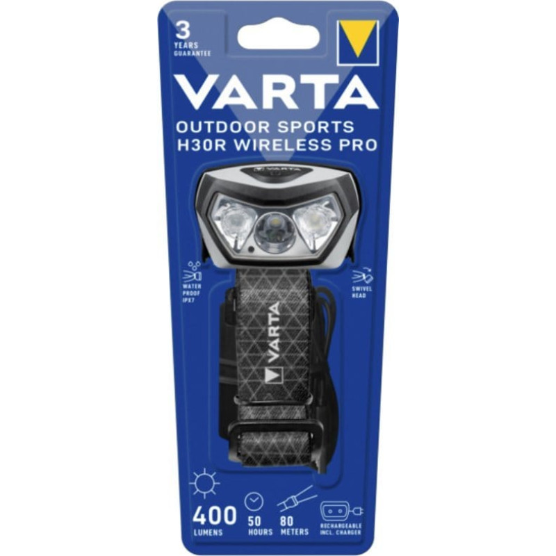 Varta Latarka Varta Latarka VARTA Outdoor Sports H30R Wireless Pro