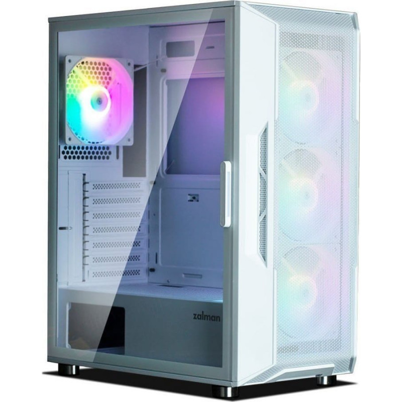 Zalman Obudowa Zalman Obudowa I3 Neo ATX Mid Tower RGB 4xwentylator, biała