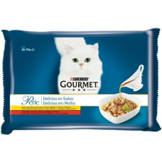 Purina Nestle Gourmet Perle mini filets in sauce 4x85g