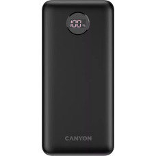 Canyon Powerbank Canyon CANYON PB-2002 Power bank 20000mAh Li-poly battery, Input Type-C 5V3A,9V2A,18W , Output Type-C：5V3A,9V2.2A,12V1.5A,20W, Output USBA1/USBA2：5V3A,5V/4.5A,4.5V/5A,9V2A,12V1.5A,22.5W147.5*69*28.6mm, 0.437g , cable Type C, Black