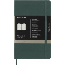 Moleskine Notes MOLESKINE Professional L (13x21 cm), twarda oprawa, forest green, 240 stron, zielony