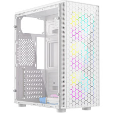 Gembird CCC-FC-500W Gaming ARGB case Fornax 500, white