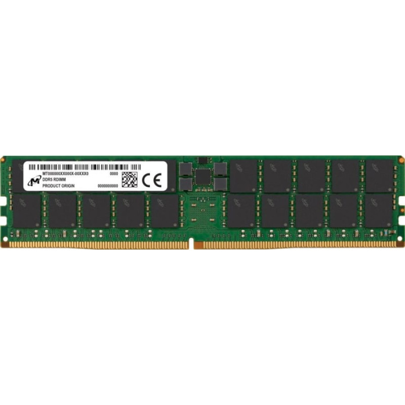 Micron MTC40F2046S1RC48BR memory module 64 GB 1 x 64 GB DDR5 4800 MHz ECC