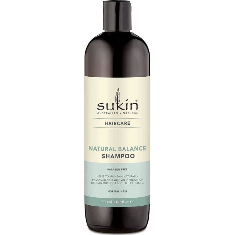 Sukin NATURAL BALANCE Szampon normalizujący, 500 ml