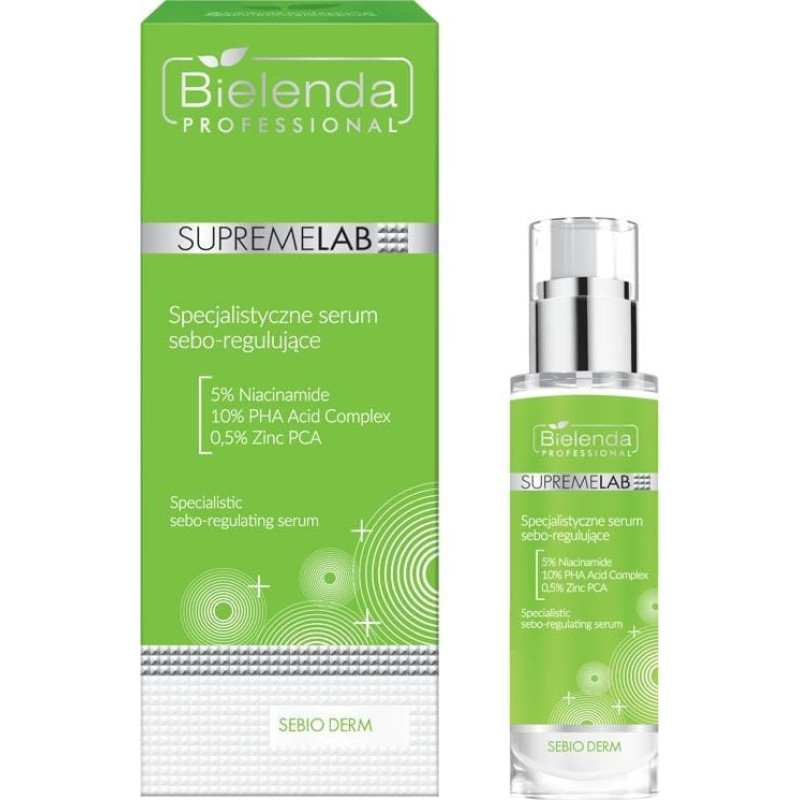 Bielenda Bielenda Professional Specjalistyczne serum sebo-regulujące SupremeLab 30 ml