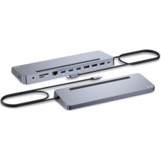 I-Tec Stacja/replikator I-TEC Stacja dokujšca USB-C Metal Ergonomic 4K 3x Display Docking Station PD 100W