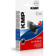 KMP Tusz KMP C90 Tusz czarny do Canon CLI-551 BK XL (1520,0001)