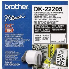 Brother DK-22205 (black on white)