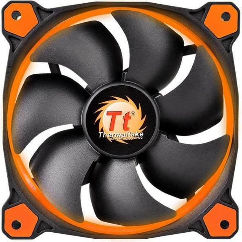 Thermaltake Wentylator Thermaltake Riing 14 LED Pomarańczowy (CL-F039-PL14OR-A)