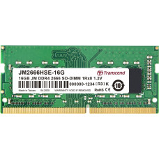 Transcend Pamięć do laptopa Transcend JetRam, SODIMM, DDR4, 16 GB, 2666 MHz, CL19 (JM2666HSE-16G)