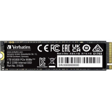 Verbatim Dysk SSD Verbatim Vi5000 1TB M.2 2280 PCI-E x4 Gen4 NVMe (31826)