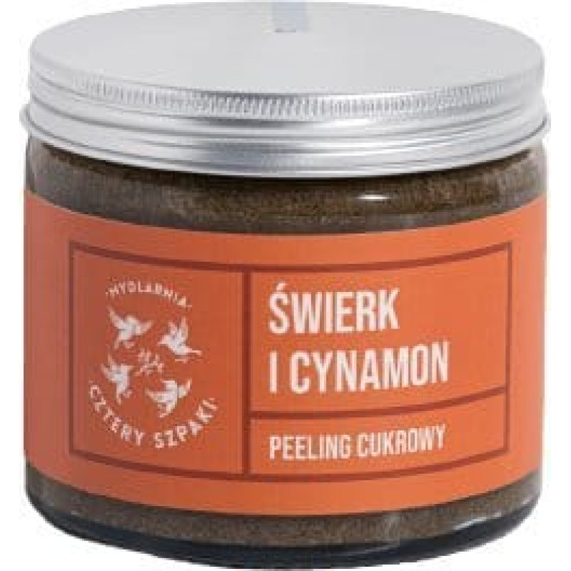 Noname 4 Szpaki Peeling cukrowy Świerk i Cynamon 250ml