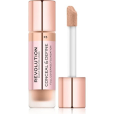 Makeup Revolution Conceal and Define Foundation F3 23ml