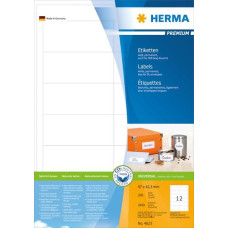 Herma Etykiety Premium A4, białe, papier matowy, 2400 szt. (4623)