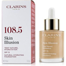 Clarins Skin Illusion Natural Hydrating Foundation Spf 15 108.5 Cashew 30ml