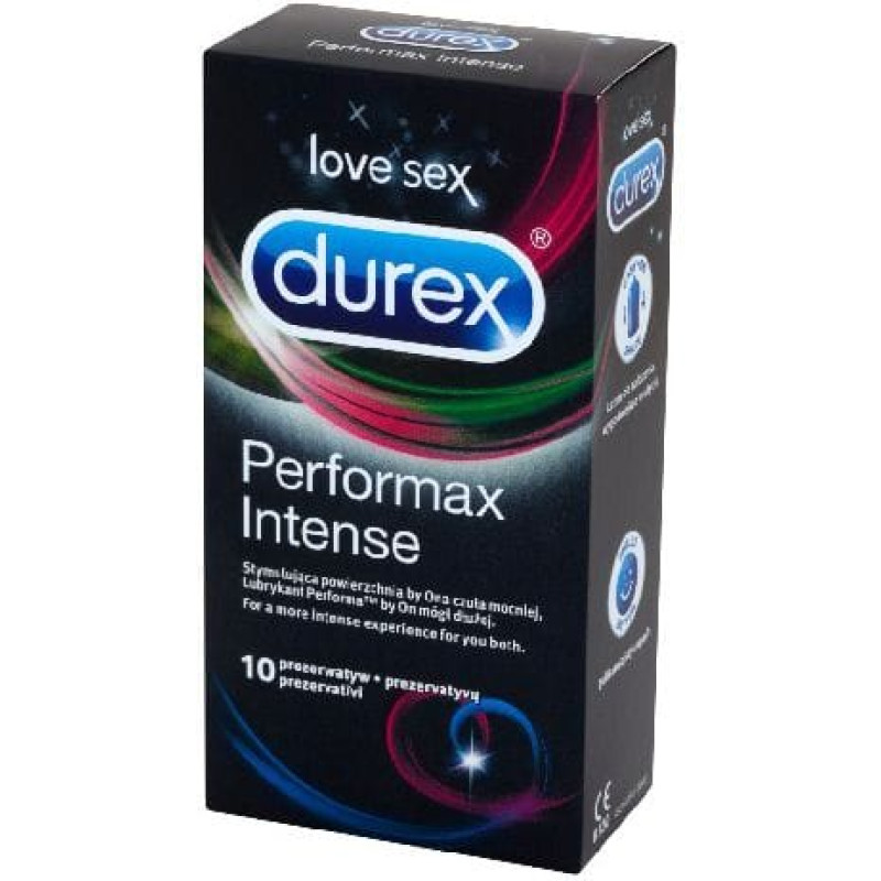 Durex Prezerwatywy Performax Intense 10szt