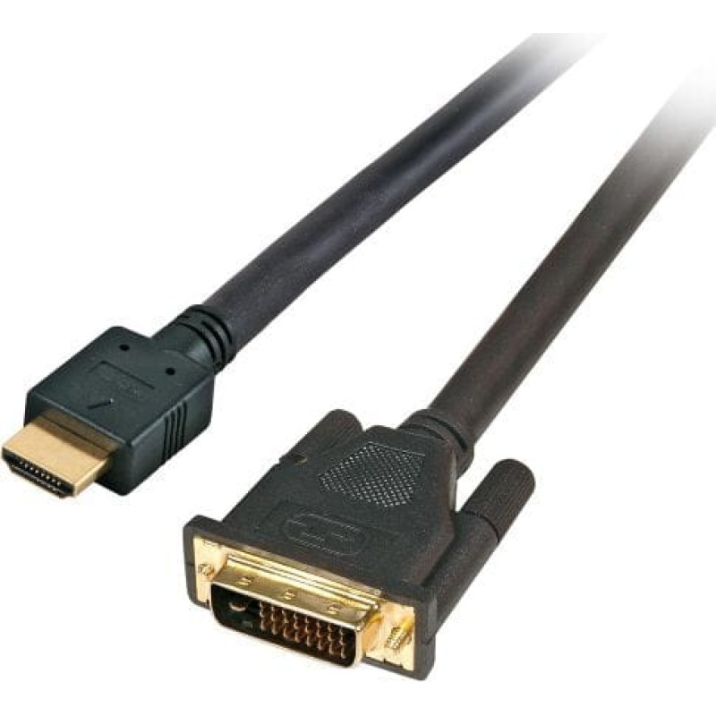 EFB Kabel EFB HDMI - DVI-D 2m czarny (K5432SW.2)