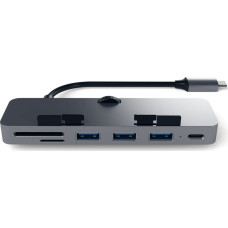 Satechi HUB USB Satechi 1x SD 1x USB-C 1x microSD  + 3x USB-A 3.0 (ST-TCIMHM)