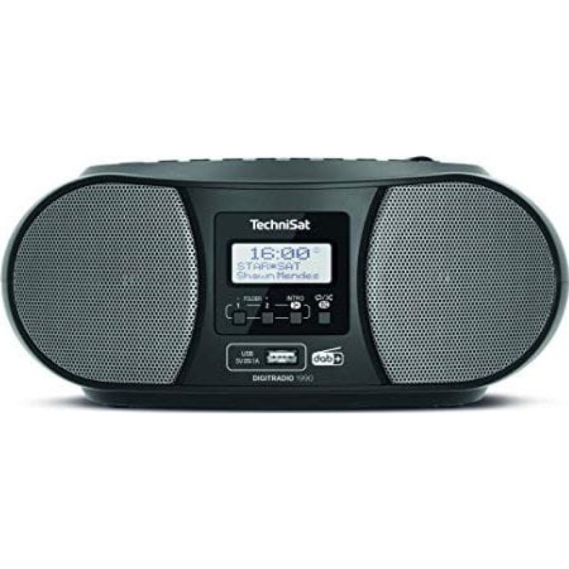 Technisat DIGITRADIO 1990 (schwarz, DAB+, UKW, Bluetooth, CD)