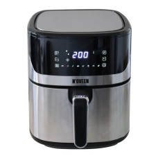 N'oveen Hot air fryer NOVEEN AF550 6.5 l 1600 W Black, Silver