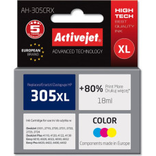 Activejet AH-305CRX ink for HP printer; HP 305XL 3YM63AE replacement; Premium; 18 ml; color