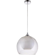 Kris Lampa wisząca KRIS Krislamp Loko KR 399-1L lampa wisząca zwis 1x40W E27 transparentna/chrom