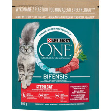 Purina Nestle PURINA ONE Sterilcat Bogata w Wołowinę i Pszenicę 800g