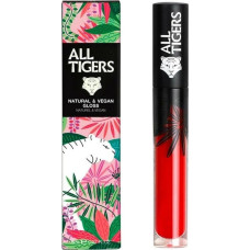 All Tigers All Tigers, Natural & Vegan, Natural, Shining, Lip Gloss, 816, Unleash The Tiger, 8 ml For Women