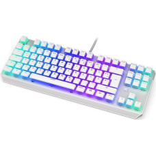 Endorfy Klawiatura Endorfy ENDORFY Thock TKL Pudding Onyx White DE Red