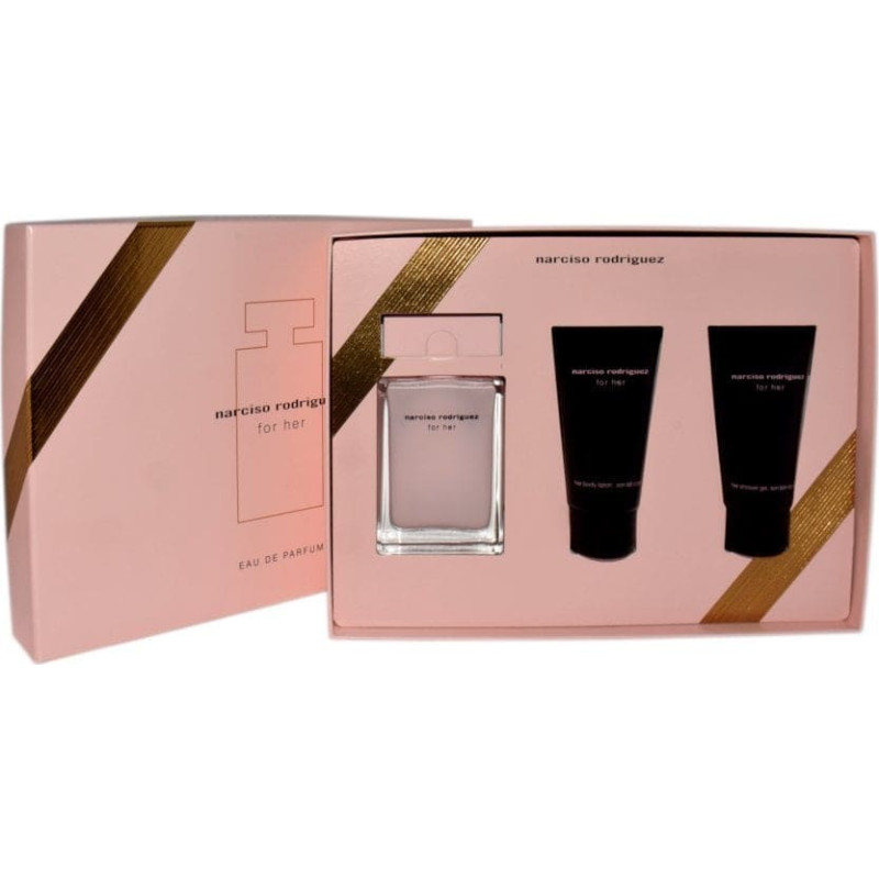 Narciso Rodriguez NARCISO RODRIGUEZ SET (FOR HER EDP/S 50ML + BODY LOTION 50ML + SHOWER GEL 50ML)