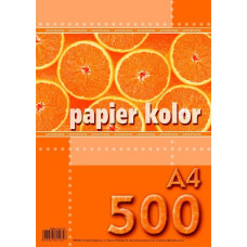 Kreska Papier ksero A4 80g pomarańczowy 500 arkuszy