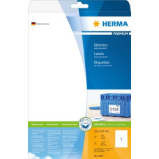 Herma Etykiety Premium A4, białe, papier matowy, 25 szt. (5065)