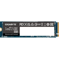 Gigabyte SSD|GIGABYTE|Gen3 2500E|500GB|M.2|PCIE|NVMe|Write speed 1500 MBytes/sec|Read speed 2300 MBytes/sec|2.3mm|MTBF 1500000 hours|G325E500G