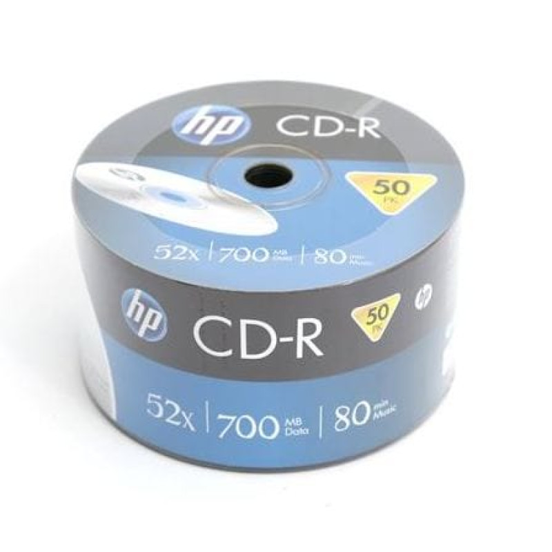 HP CD-R 700 MB 52x 50 sztuk (HPCD50S)