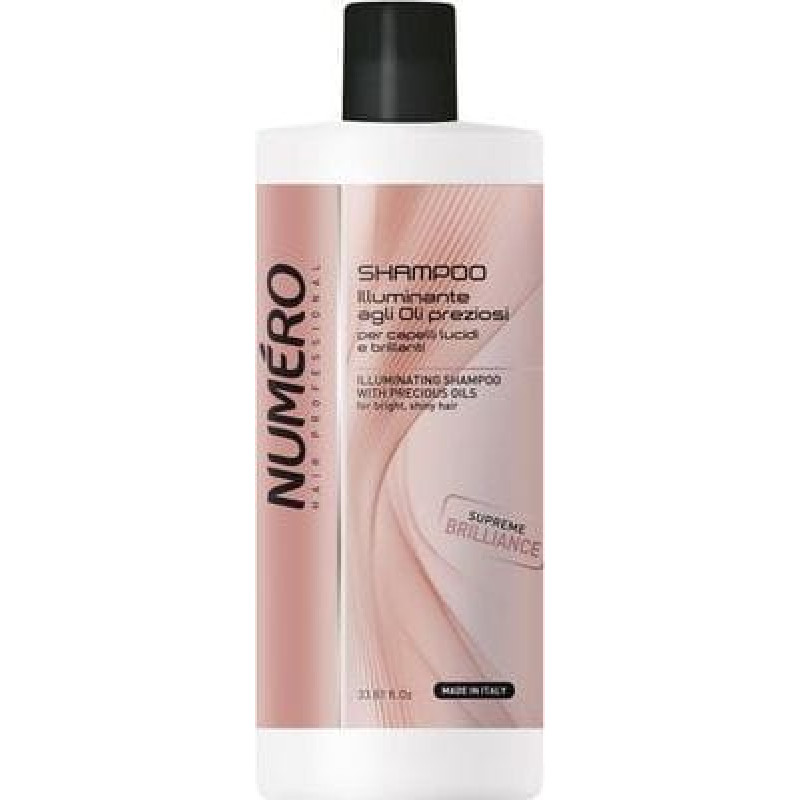 Numero Brelil Hair Professional Beauty Macassar Oil Shampoo Szampon do włosów z olejem Macassar i keratyną 1000ml