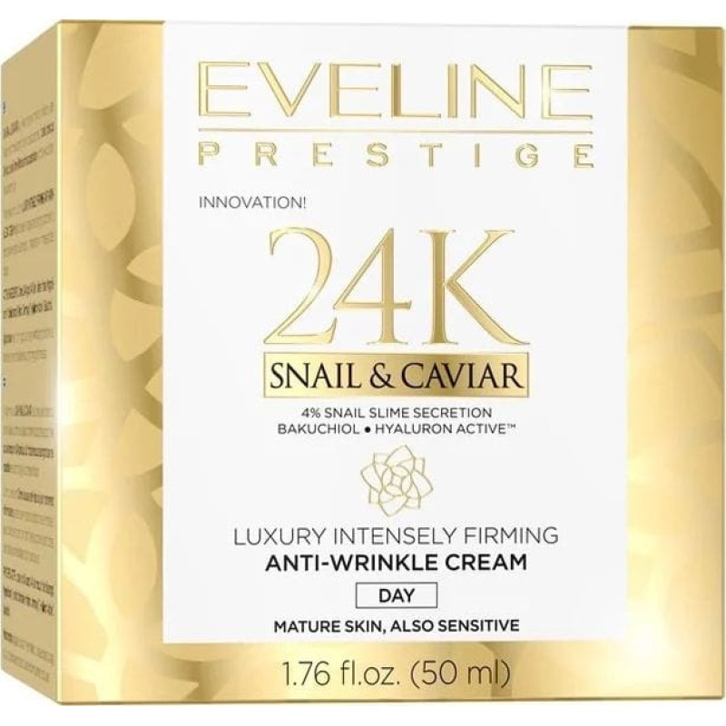 Eveline EVELINE 24K Snail & Caviar KREM NA DZIEŃ