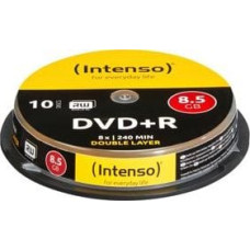 Intenso DVD+R DL 8.5 GB 8x 10 sztuk (4311142)