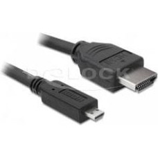 Delock Kabel Delock HDMI Micro - HDMI 2m czarny (82664)