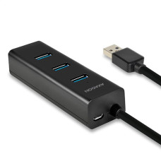 Axagon HUB USB Axagon 1x microUSB  + 4x USB-A 3.0 (HUE-S2B)