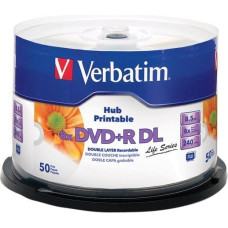 Verbatim DVD+R DL 8.5 GB 8x 50 sztuk (97693)