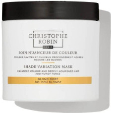 Christophe Robin Shade Variation Mask odżywcza kremowa maska odświeżająca kolor włosów Golden Blonde 250ml