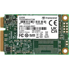 Transcend Dysk SSD Transcend MSA372M 32GB mSATA SATA III (TS32GMSA372M)