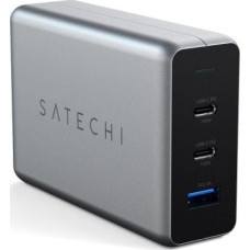 Satechi Ładowarka Satechi ST-TC100GM 1x USB-A 2x USB-C 2.4 A (ST-TC100GM-EU)